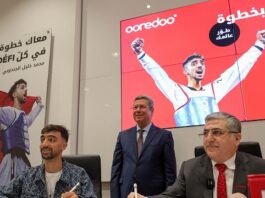 Ooredoo تونس الراعي الرسمي للبطل العالمي محمد خليل الجندوبي