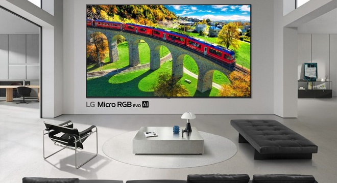 إل جي تكشف عن جهاز Micro RGB evo02